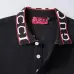 Gucci T-shirts for Gucci Polo Shirts collar logo Black/White #B46534