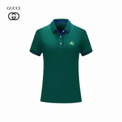Gucci T-shirts for Gucci Polo Shirts lapel Black/White/Yellow/Grey/Blue/Red/Green #B46525