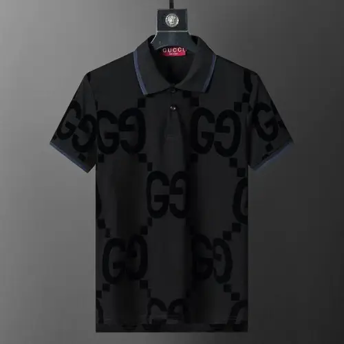 Gucci T-shirts for Gucci Polo Shirts printed Black #B46530