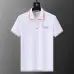 HERMES T-shirts for HERMES Polo Shirts Buttons Black/WhitePolo Shirts #B46602