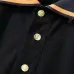 HERMES T-shirts for HERMES Polo Shirts Buttons Black/WhitePolo Shirts #B46602