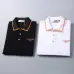 HERMES T-shirts for HERMES Polo Shirts Buttons Black/WhitePolo Shirts #B46602