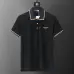 HERMES T-shirts for HERMES Polo Shirts Buttons Black/WhitePolo Shirts #B46602