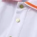 HERMES T-shirts for HERMES Polo Shirts Buttons Black/WhitePolo Shirts #B46602