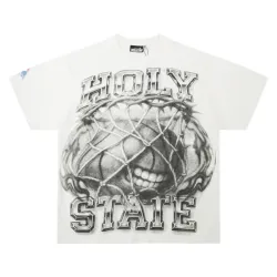 Hellstar T-shirts HOLY STATE  White #B53185