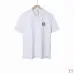 LOEWE T-shirts Polo for MEN Solid Color Black/White #B46608