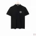LOEWE T-shirts Polo for MEN Solid Color Black/White #B46608