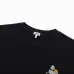 LOEWE T-shirts for MEN Black/White #B47033