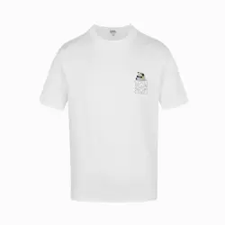 LOEWE T-shirts for MEN Black/White #B47033
