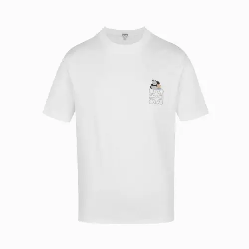LOEWE T-shirts for MEN Black/White #B47033