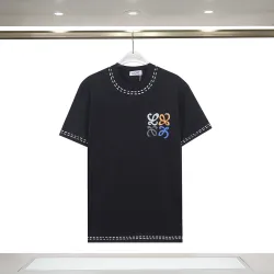 LOEWE T-shirts for MEN Black/White #B49251
