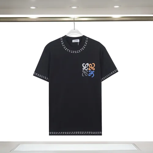 LOEWE T-shirts for MEN Black/White #B49251