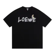 LOEWE T-shirts for MEN Black/White #B51687