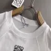 LOEWE T-shirts for MEN Black/White #B51690