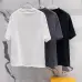 LOEWE T-shirts for MEN Black/White/Grey #B47055