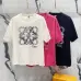 LOEWE T-shirts for MEN Black/White/Red #B47050