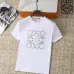LOEWE T-shirts for MEN Printing Black/White #B46429