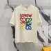 LOEWE T-shirts for MEN color logo #B47054