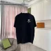 Chic Louis Vuitton T Shirt With Gold Logo And Paris Lettering For Fashionistas Black/White/Purple/Light Blue #B54303