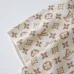 Louis Vuitton 26SS Allover Monogram Jacquard Knit Short Sleeve Tee, Cream Brown #A69049