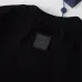 Louis Vuitton Chest Logo Jacquard Knit Short Sleeve Tee, Black #A69043