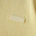 Louis Vuitton Emblem Patch Button Short Sleeve Polo Shirt, Light Yellow #A69048