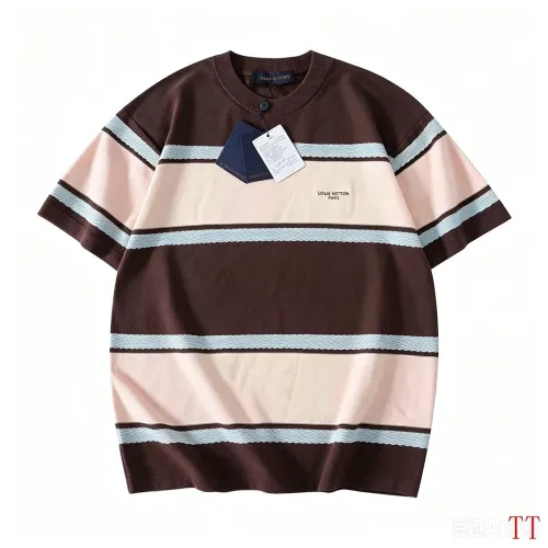 Louis Vuitton Embroidered Short Sleeve T-shirt  #B67394