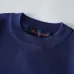 Louis Vuitton Gradient Letter Jacquard Knit Short Sleeve Tee, Navy Blue #A69051