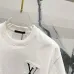 Louis Vuitton T-Shirts 3D Letter Monogram Embroidered Cotton #B48483