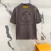 Louis Vuitton T-Shirts 3D Letter Monogram Embroidered Cotton #B48483