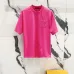 Louis Vuitton T-Shirts 3D Letter Monogram Embroidered Cotton Black/White/Red #B48479