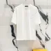 Louis Vuitton T-Shirts 3D Letter Monogram Embroidered Cotton Black/White/Red #B48479