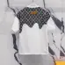Louis Vuitton T-Shirts for AAAA Louis Vuitton T-Shirts Black/White #B46674
