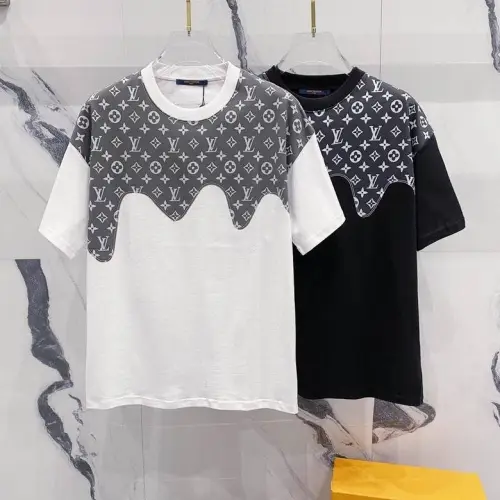 Louis Vuitton T-Shirts for AAAA Louis Vuitton T-Shirts Black/White #B46674