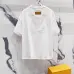 Louis Vuitton T-Shirts for AAAA Louis Vuitton T-Shirts Black/White #B46685