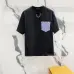 Louis Vuitton T-Shirts for AAAA Louis Vuitton T-Shirts Black/White #B46692