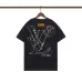 Louis Vuitton T-Shirts for AAAA Louis Vuitton T-Shirts Black/White #B49821