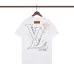 Louis Vuitton T-Shirts for AAAA Louis Vuitton T-Shirts Black/White #B49821