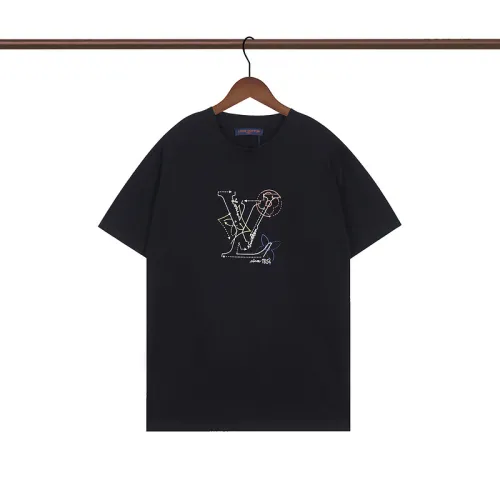 Louis Vuitton T-Shirts for AAAA Louis Vuitton T-Shirts Black/White #B49821
