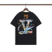 Louis Vuitton T-Shirts for AAAA Louis Vuitton T-Shirts Black/White #B49822