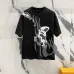 Louis Vuitton T-Shirts for AAAA Louis Vuitton T-Shirts Black/White #B49914