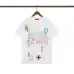 Louis Vuitton T-Shirts for AAAA Louis Vuitton T-Shirts Black/White #B50094