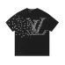 Louis Vuitton T-Shirts for AAAA Louis Vuitton T-Shirts Black/White #B50096