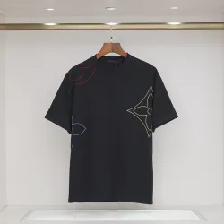 Louis Vuitton T-Shirts for AAAA Louis Vuitton T-Shirts Black/White #B50826