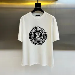 Louis Vuitton T-Shirts for AAAA Louis Vuitton T-Shirts Black/White #B53885