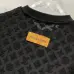 Louis Vuitton T-Shirts for AAAA Louis Vuitton T-Shirts Black/White/Blue #B46689
