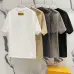 Louis Vuitton T-Shirts for AAAA Louis Vuitton T-Shirts Black/White/Khaki/Grey #B46687