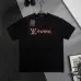 Louis Vuitton T-Shirts for AAAA Louis Vuitton T-Shirts Crew Neck Black/White #B46665