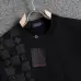 Louis Vuitton T-Shirts for AAAA Louis Vuitton T-Shirts Crew Neck Black/White #B46666
