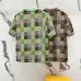 Louis Vuitton T-Shirts for AAAA Louis Vuitton T-Shirts Plaid Print #B46701